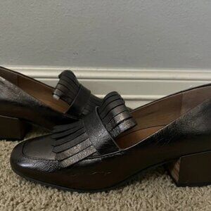 Gentle Souls Kenneth Cole Ethan Kitty Pewter Leather 7